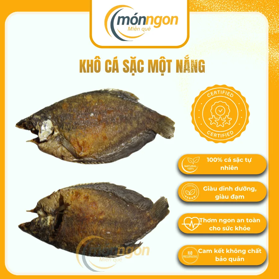 Khô Cá Sặc Đặc Sản An Giang - Món Ngon Miền Quê