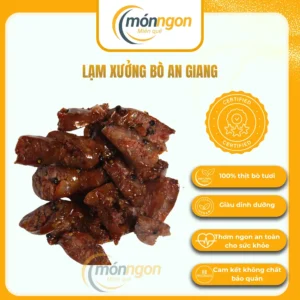 Lạp xưởng bò - Đặc sản của người Chăm An Giang