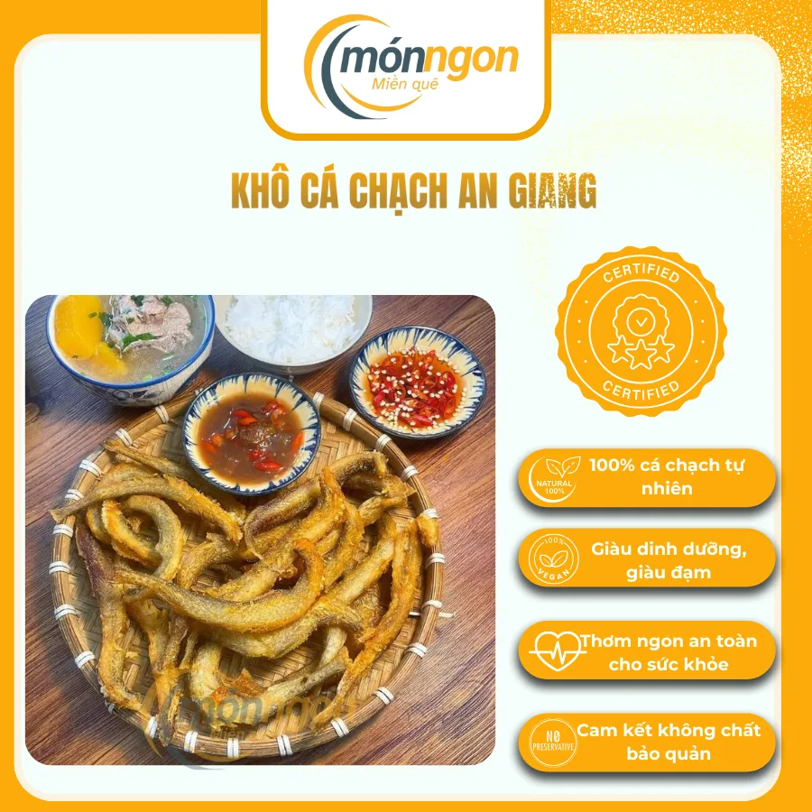 Khô Cá chạch Đồng Loại 1 - Đặc sản An Giang